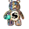 THE GOLDEN AGE MONEYBEAR TEDDYBEAR Sırt Çantası