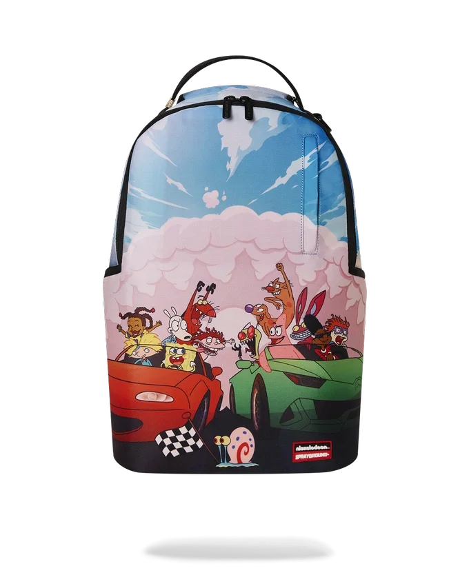 90'LAR NICK TOON RACER Sırt Çantası