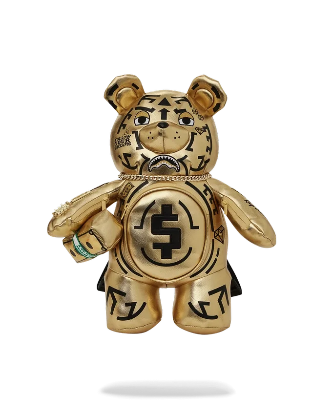 A.I.8 AFRICAN INTELLIGENCE PATH TO THE FUTURE II ORTA BOY MONEYBEAR TEDDYBEAR Sırt Çantası