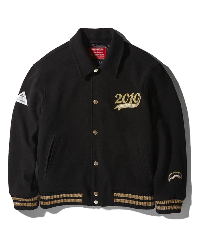 A.I.9 AFRICAN INTELLIGENCE GUILDED LEOPARD - SANDFLOWER COLLAB VARSITY CEKET