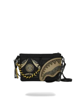 A.I. AFRICAN INTELLIGENCE SHARKS OF THE GOLD OCEAN CROSSOVER CLUTCH - SANDFLOWER İŞBİRLİĞİ