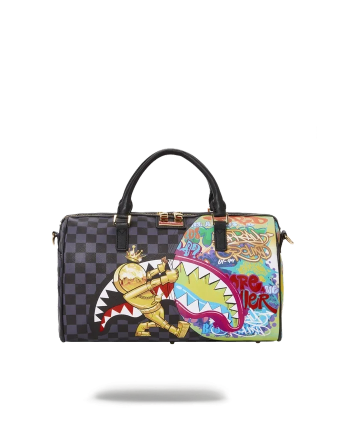 ASTROMANE SHARKS IN SPACE Mini Silindir Çantası