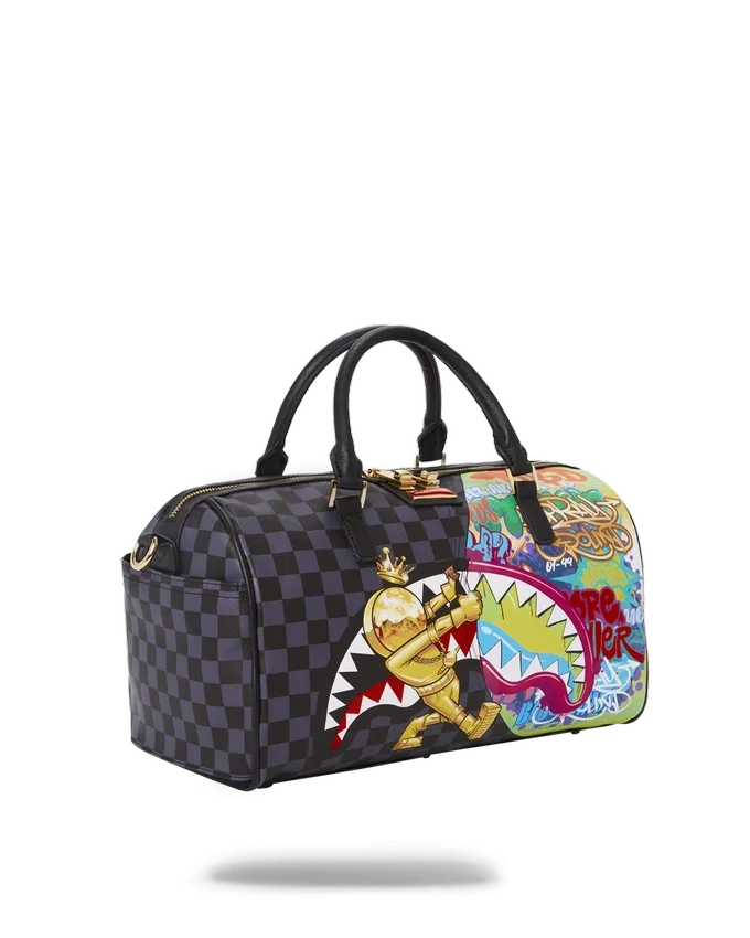 ASTROMANE SHARKS IN SPACE Mini Silindir Çantası