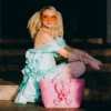 BABY BEAR BADDIE - HEARTBREAKER Tote Çantalar