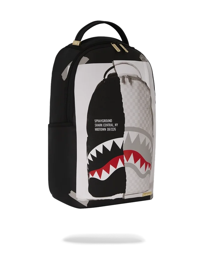 BAG ON BAG OPTICAL ILLUSION SHARKS IN PARIS Sırt Çantası