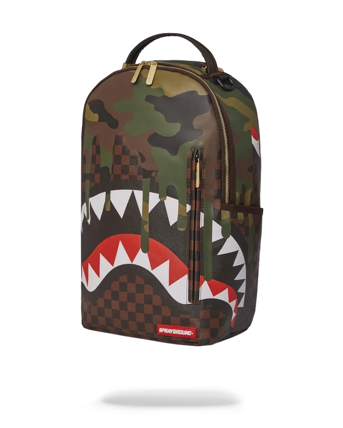 CAMO DRIP SHARKS IN PARIS Sırt Çantası (DLXV)