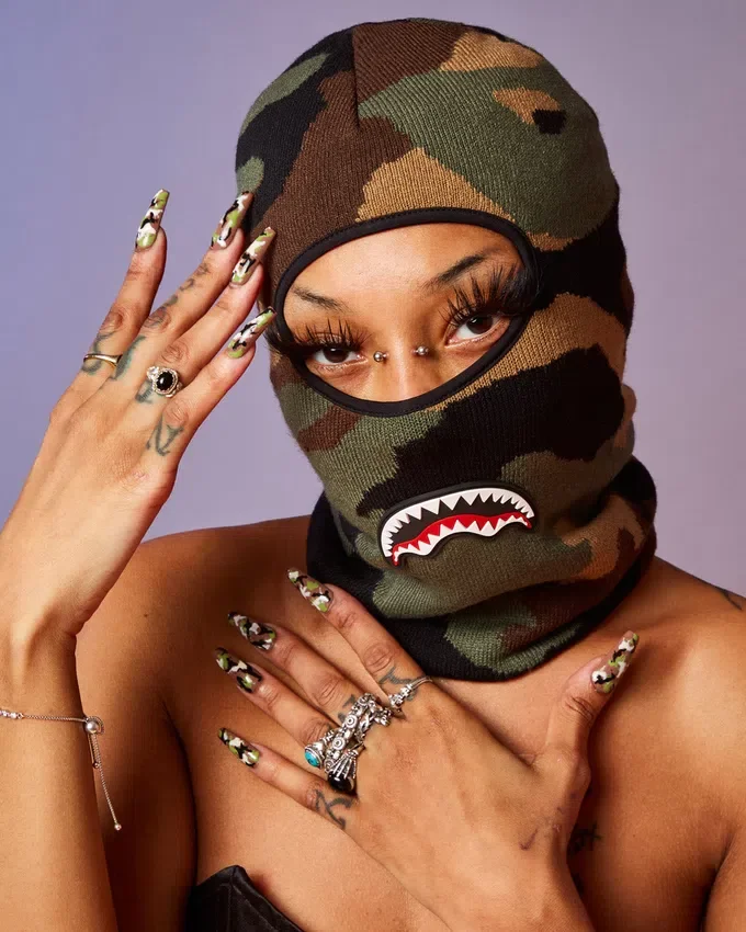 Camo Shark Kar Maskeleri