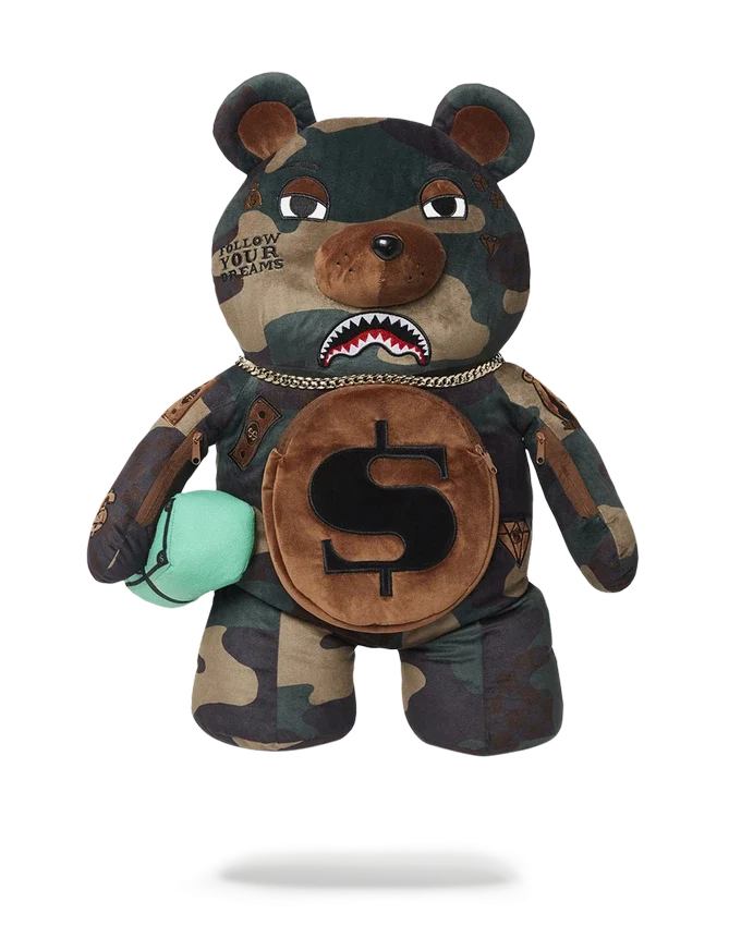 CAMOCHECK MONEYBEAR TEDDYBEAR Sırt Çantası