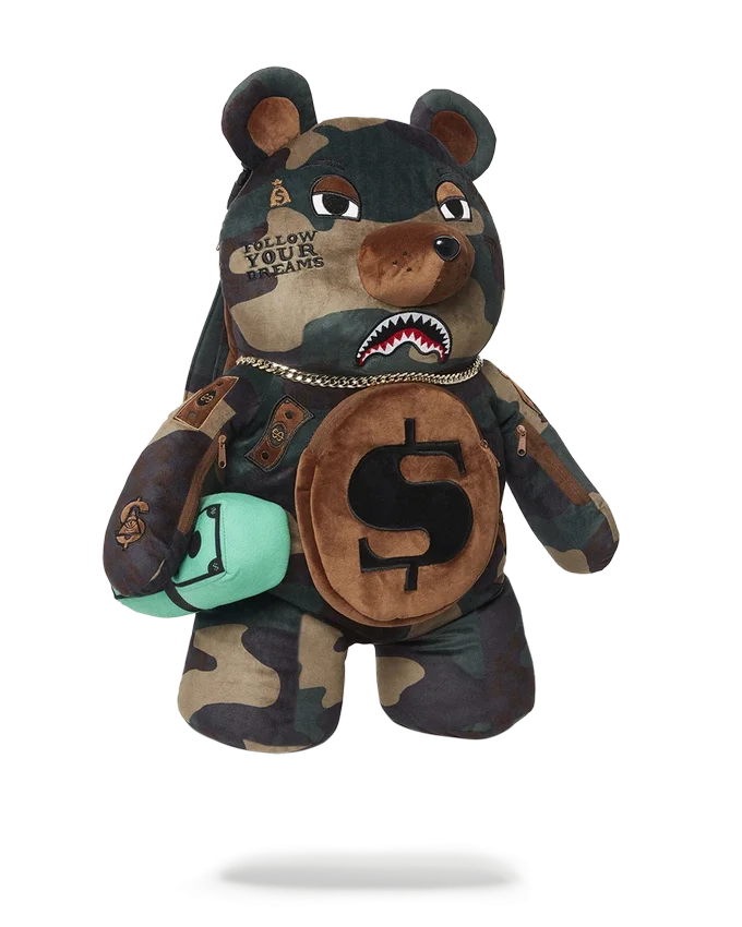 CAMOCHECK MONEYBEAR TEDDYBEAR Sırt Çantası
