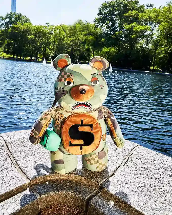 CAMOCHECK MONEYBEAR TEDDYBEAR Sırt Çantası