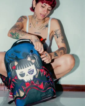 CAZZU ERRORCITO PUNK Shark Sırt Çantası