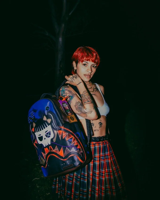 CAZZU ERRORCITO PUNK Shark Sırt Çantası