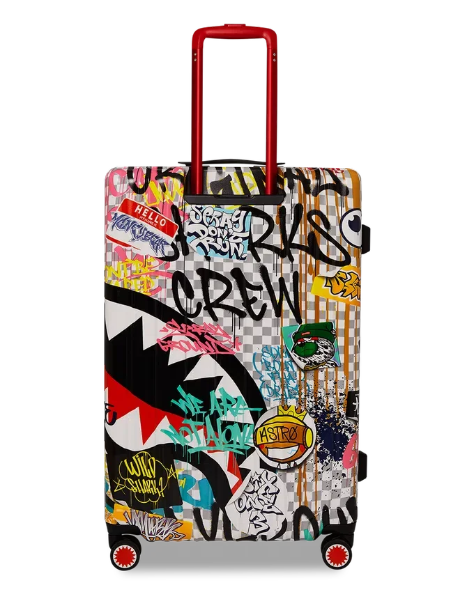CREATE ANOTHER DAY SHARKNAUTICS SERT KABUKLU TAM BOY VALİZ