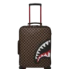 DIŞ KISIMDA ALTIN RENKLİ FERMUARLI CEP PARİS'TE SHARK JETSETTER VALİZLERİ