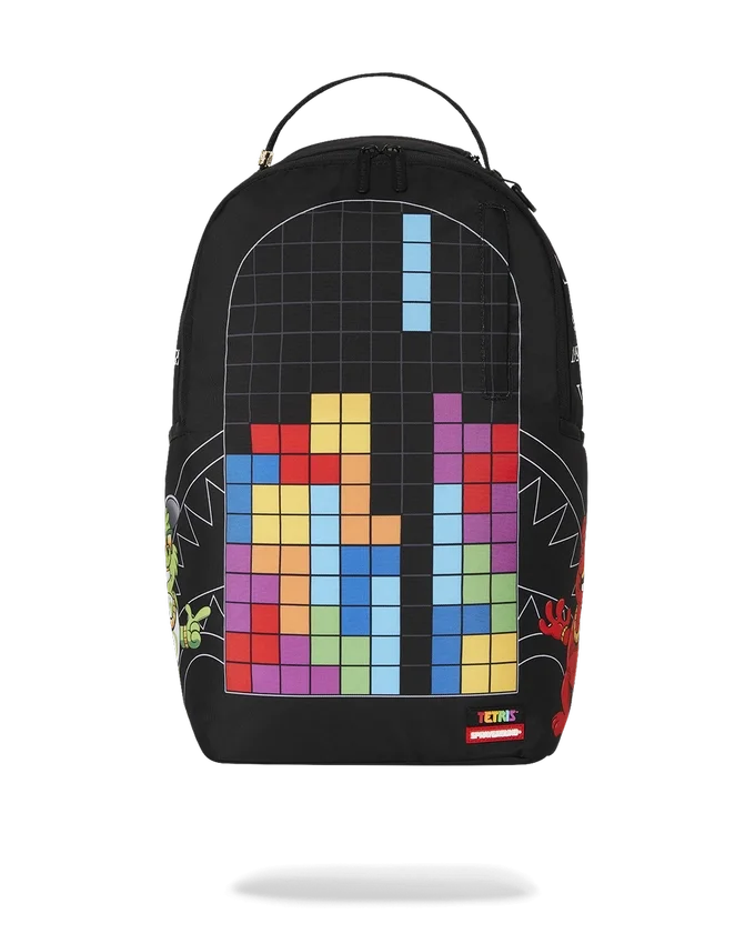 DIABLO VE MONEY BEAR'LI TETRIS Sırt Çantası