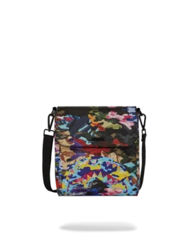 DİLİMLİ VE KÜPÜMLÜ Camo Çapraz Askılı Çanta