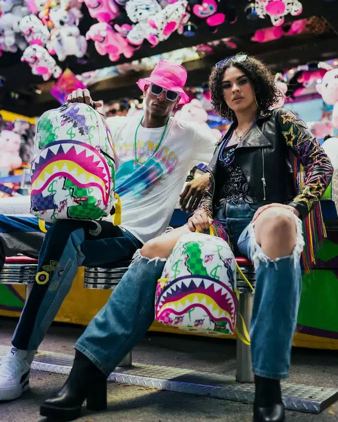 DREAMY TECHNICOLOR Sırt Çantası (DLXV)