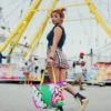 DREAMY TECHNICOLOR Tote Çantalar