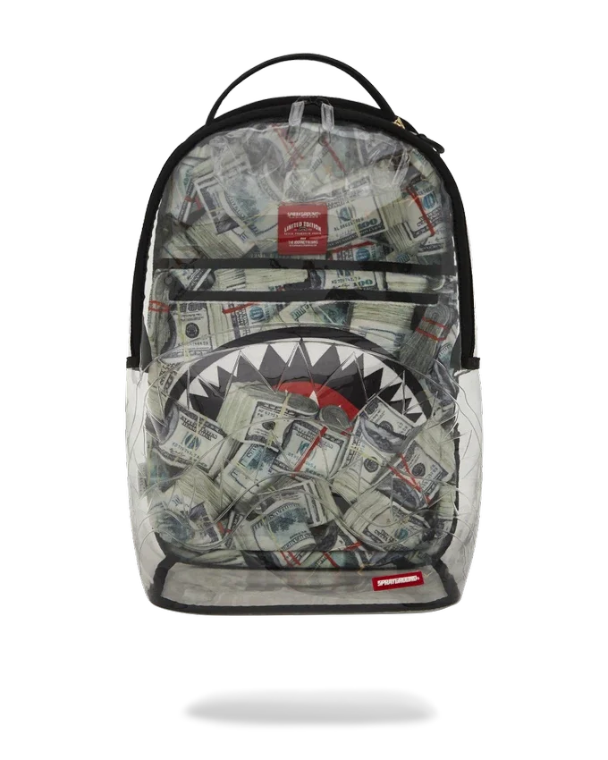 ŞEFFAF Sırt Çantası - MONEY CHOMP