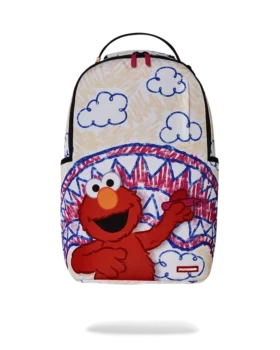 ELMO'S WORLD SHARK ÇİZİMİ Sırt Çantası