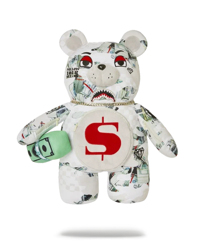 FEROCIOU$ MONEYBEAR TEDDYBEAR Sırt Çantası