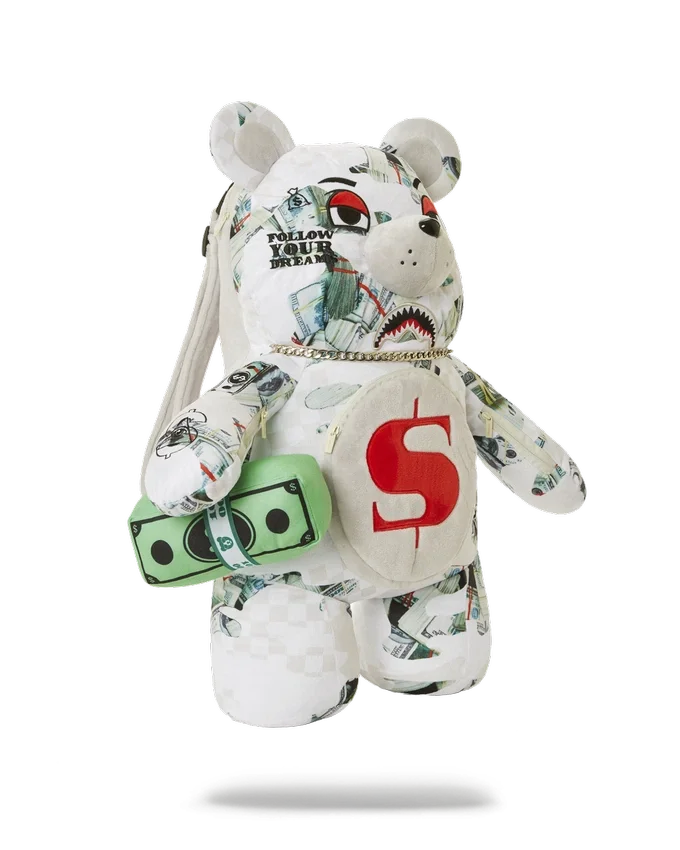 FEROCIOU$ MONEYBEAR TEDDYBEAR Sırt Çantası