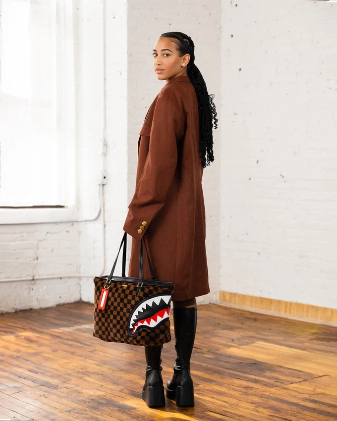 FURRR SHARKS IN PARIS Tote Çantalar