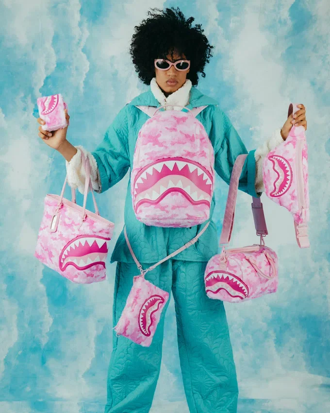 FURRROCIOUS PEMBE ÇAPRAZ KLUTŞ
