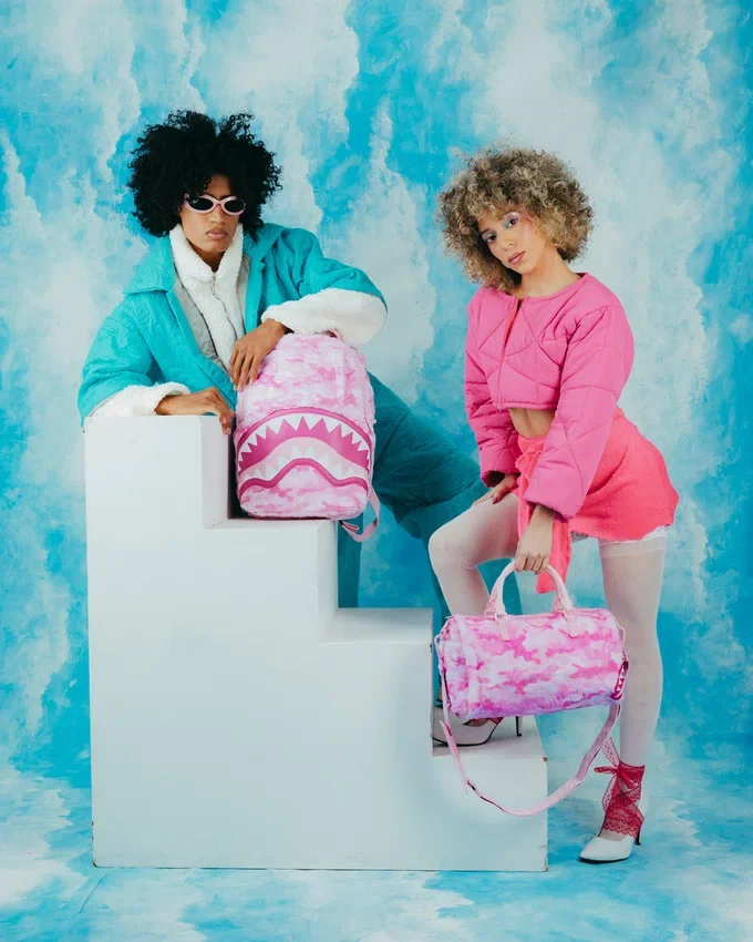 FURRROCIOUS PEMBE Mini Silindir Çantalar
