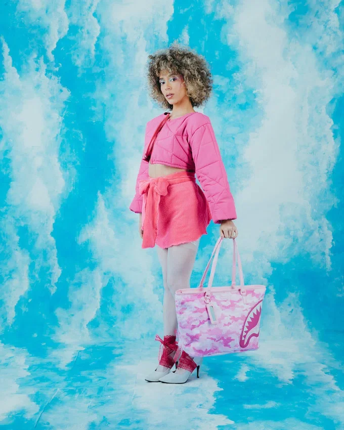 FURRROCIOUS PEMBE Tote Çantalar