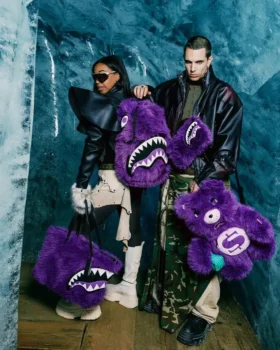 FURZILLA Shark (MOR) ÇAPRAZ EL ÇANTASI