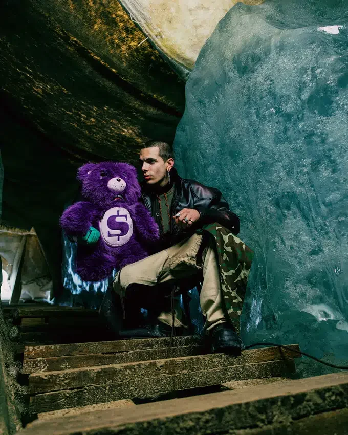 FURZILLA SHARK (MOR) MONEYBEAR Sırt Çantası