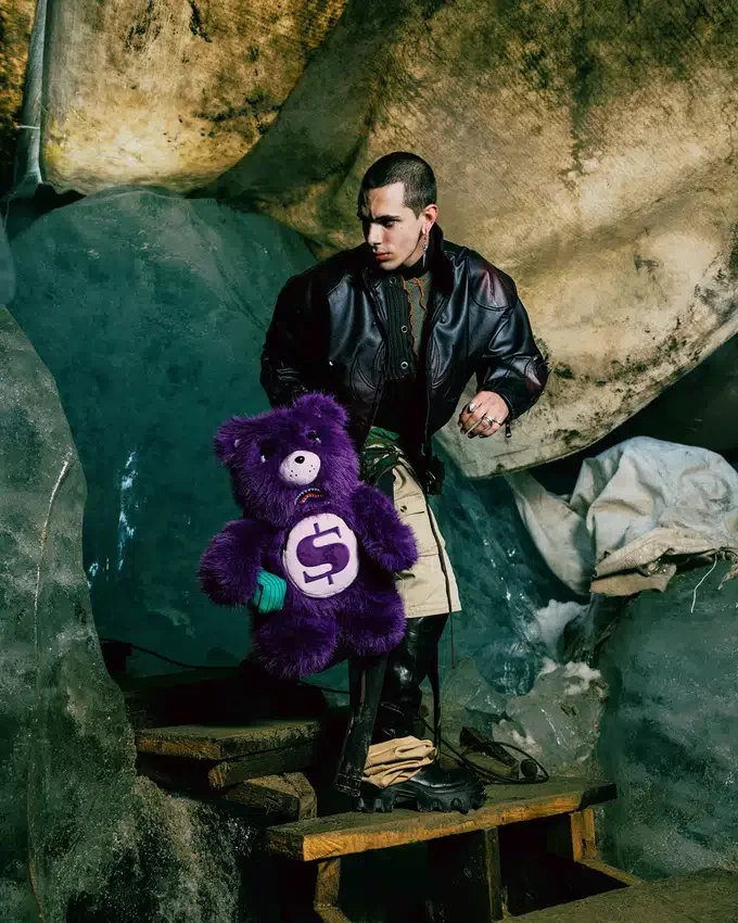 FURZILLA SHARK (MOR) MONEYBEAR Sırt Çantası