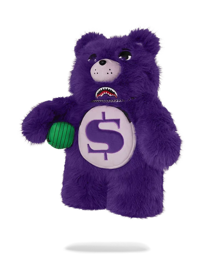 FURZILLA SHARK (MOR) MONEYBEAR Sırt Çantası