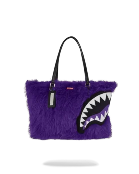 FURZILLA SHARK (MOR) Tote Çantalar