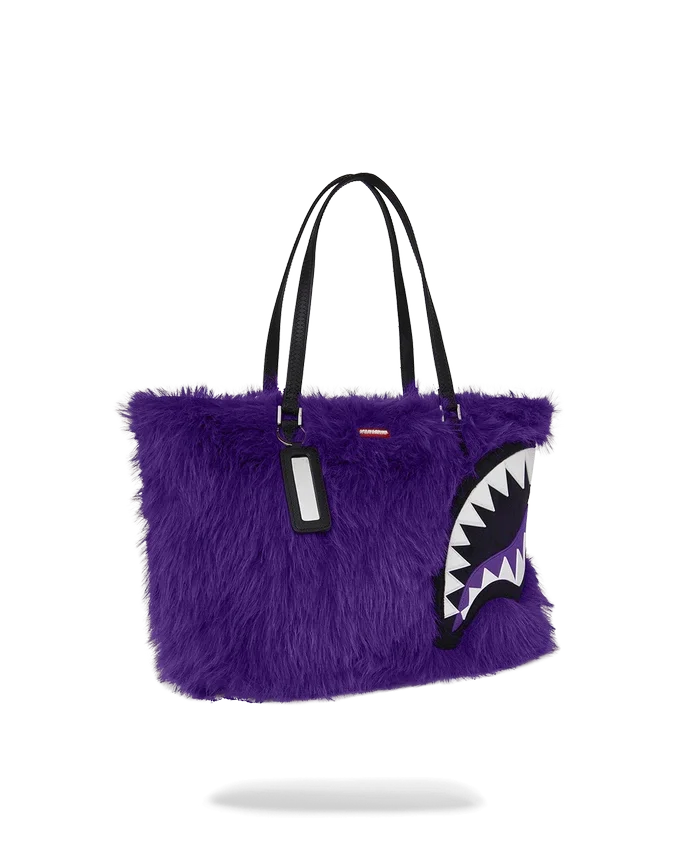 FURZILLA SHARK (MOR) Tote Çantalar