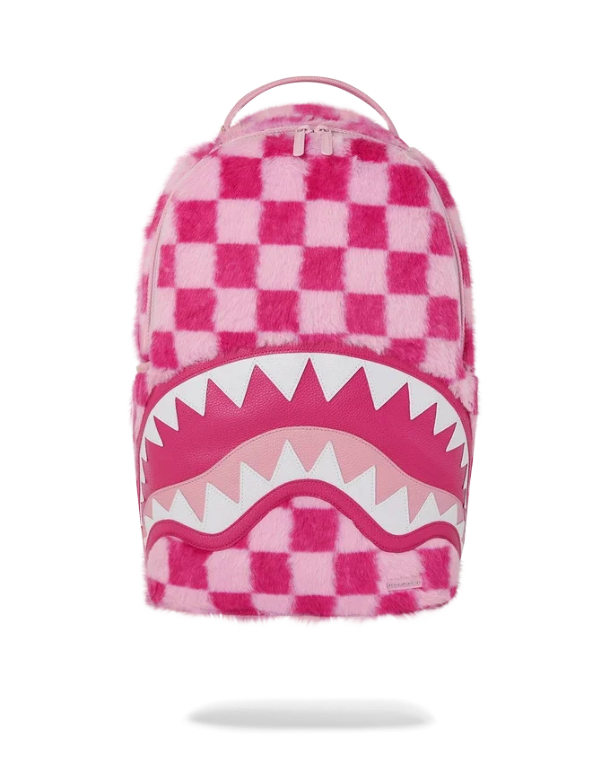 FURZILLA SHARK (PEMBE KARELİ) Sırt Çantası