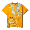GARFIELD KEDİ STRATCH DESENLİ TİŞÖRT (TURUNCU)