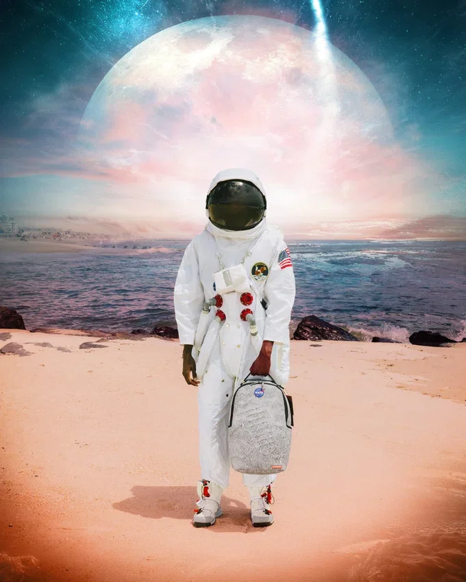 GELECEĞE ADIM ATIN - NASA İŞBİRLİĞİ MOON SHARK 3D KALIPLI
