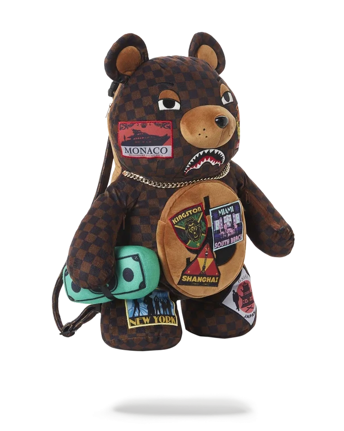 GLOBAL MOGUL MONEYBEAR TEDDYBEAR Sırt Çantası