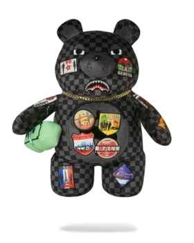 GLOBAL MOGUL UNLIMITED MILES MONEYBEAR TEDDYBEAR Sırt Çantası