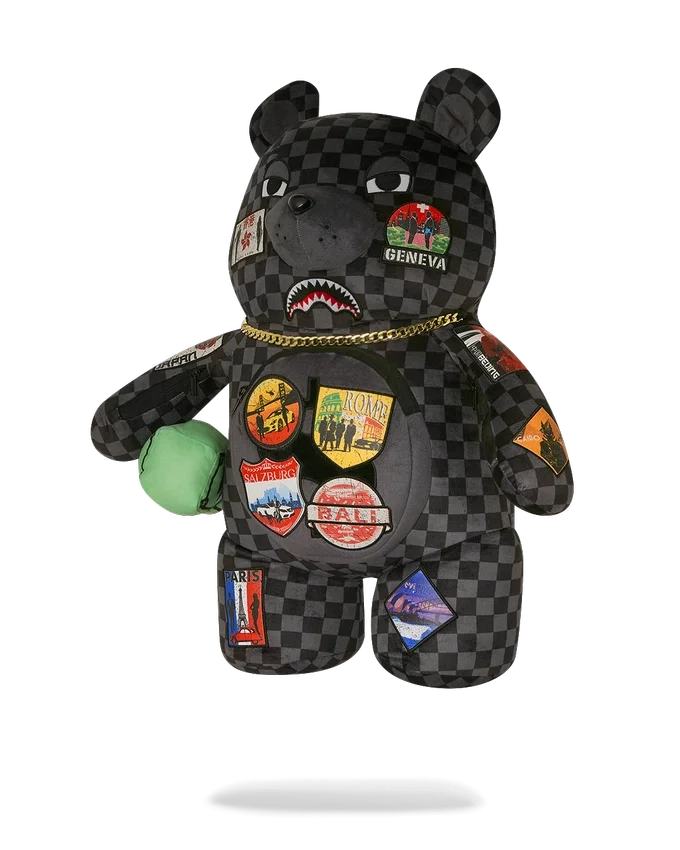 GLOBAL MOGUL UNLIMITED MILES MONEYBEAR TEDDYBEAR Sırt Çantası