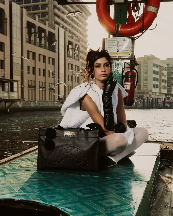 GOLD BRICK DRIP TORTUGA Tote Çantalar