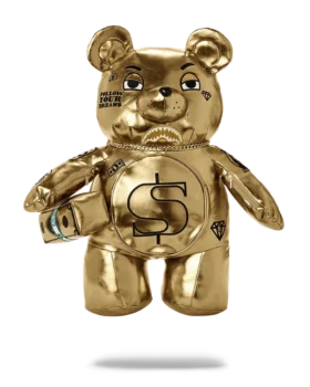 GOLD RUSH MONEYBEAR TEDDYBEAR Sırt Çantası
