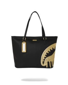 GOLDHEART KÖPEKBALIKLI DRIP TOTE ÇANTA