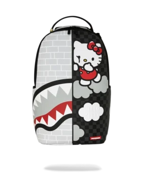 HELLO KITTY RESMİ İŞBİRLİĞİ - BRICK WALL SPLIT SIRT ÇANTASI