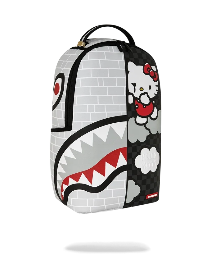 HELLO KITTY RESMİ İŞBİRLİĞİ - BRICK WALL SPLIT SIRT ÇANTASI