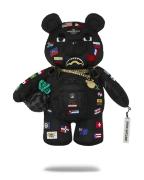 JAMES FIRST CLASS GLOBAL FLAGS MONEYBEAR Sırt Çantası