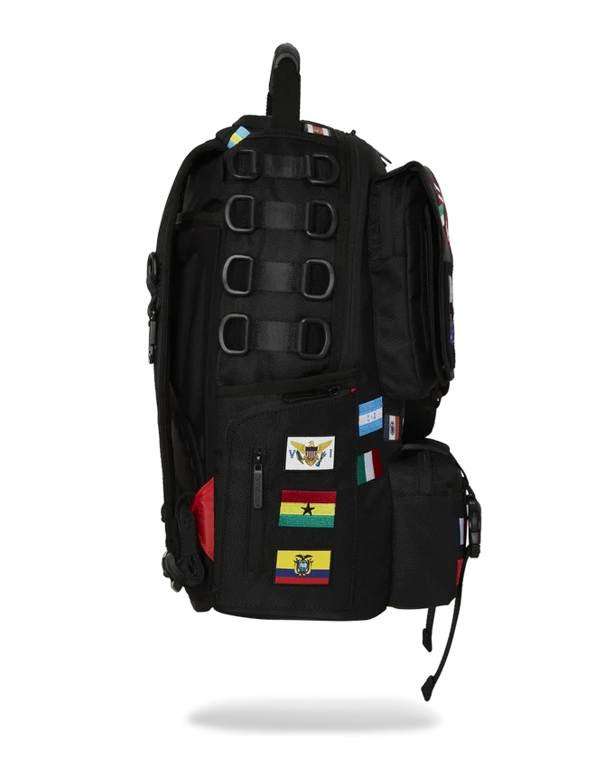 JAMES FIRST CLASS GLOBAL FLAGS SPECIAL OPS KARGO Sırt Çantası