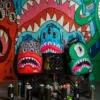 JORGE RODRIGUEZ THE ARTIST COLLAB BLINKY Shark Sırt Çantası